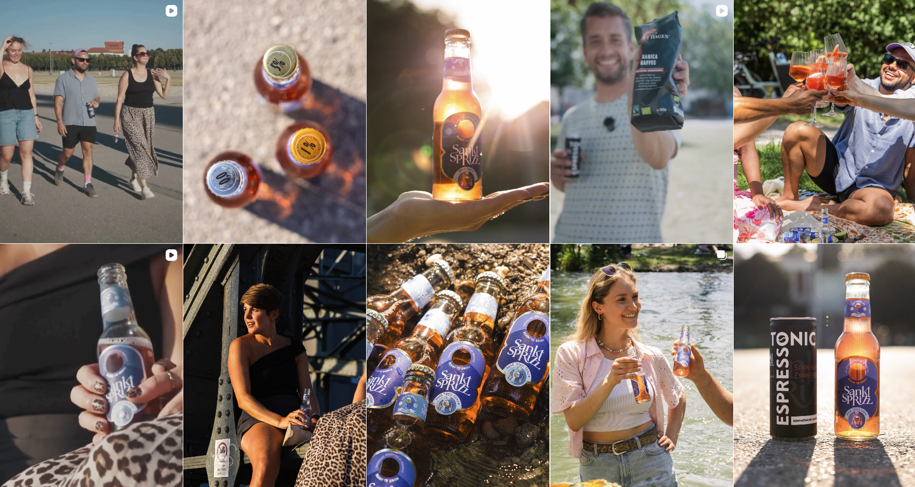 Bild des Instagram-Feeds von Sankt Sprizz